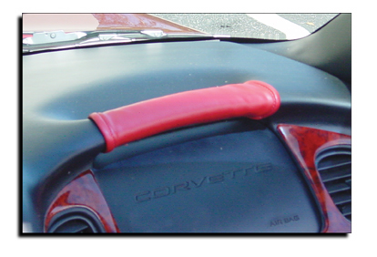 Grab Bar Accent Wrap - Toirch Red, C5 Corvette
